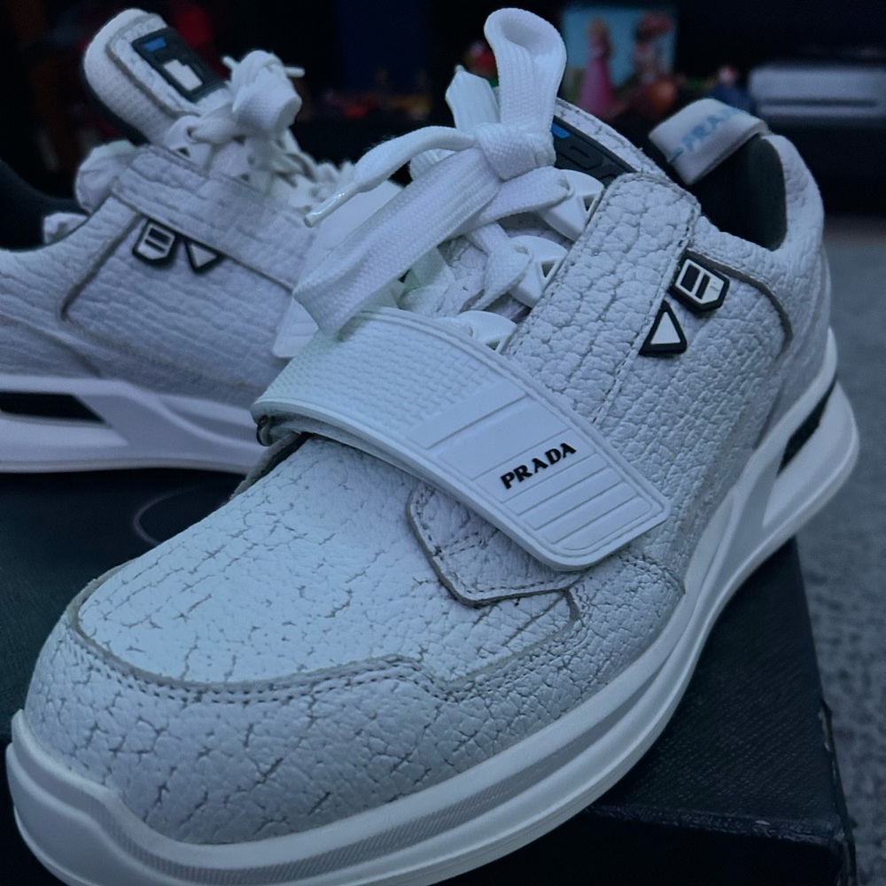 Prada Mechano White Sneakers